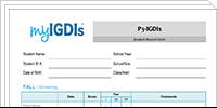 P3-IGDIs Student Record Form