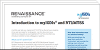Introduction to myIGDIs and RTI/MTSS